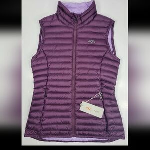 NEW KJUS Ladies Cypress Down Vest - Size 36 Small US 6 - Purple / Lavender NWT
